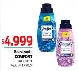 Supermercados Top Comfort suavizante oferta