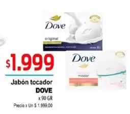 Supermercados Top Dove jabón tocadoc oferta