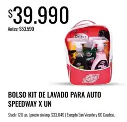 Super MAMI Speedway bolso kit de lavado para auto oferta