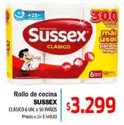 Supermercados Top Sussex rollo de cocina clásico oferta