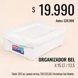 Super MAMI Bel organizador oferta