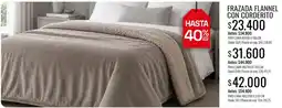 Super MAMI Frazada flannel con corderito oferta