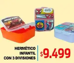 Supermercados Top Hermético infantil con 3 divisiones oferta