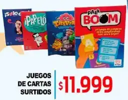 Supermercados Top Juegos de cartas surtidos oferta