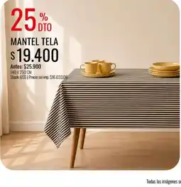 Super MAMI Mantel tela oferta