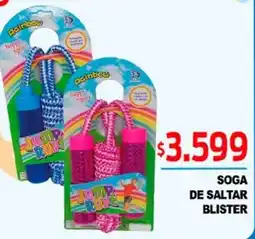 Supermercados Top Rainbow soga de saltar blister oferta
