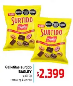 Supermercados Top Bagley galletitas surtido oferta