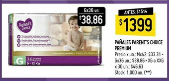 Changomas Pañales parent’s choice premium oferta