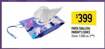 Changomas Porta toallitas parent’s choice oferta