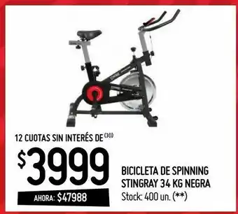 Changomas Bicicleta de spinning oferta