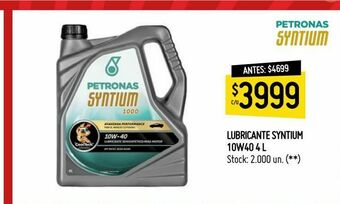 Changomas Lubricante syntium oferta