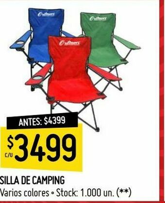 Changomas Silla de camping oferta