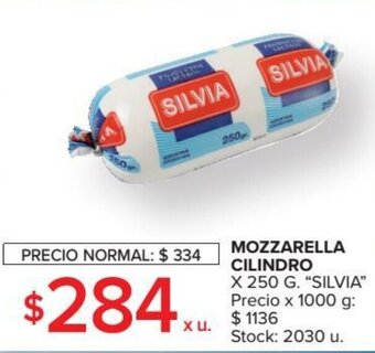 Carrefour Market Silvia Mozzarella Cilindro x 250g oferta