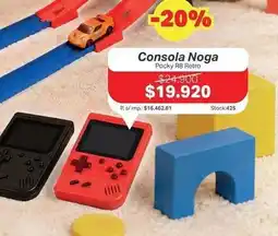 Ferniplast Noga - consola pocky rb retro oferta