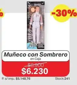 Ferniplast Barbie - muñeco con sombrero en caja oferta