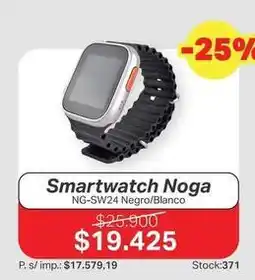 Ferniplast Noga - smartwatch ng-sw24 negro/blanco oferta