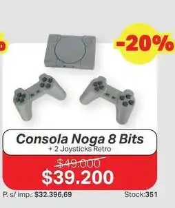 Ferniplast Noga - consola 8 bits oferta