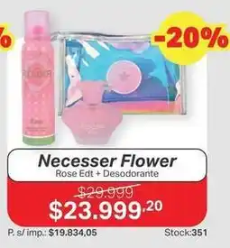 Ferniplast Flower rose - necesser edt + desodorante oferta