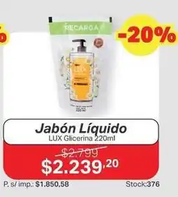 Ferniplast Lux - jabón líquido oferta