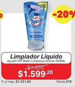 Ferniplast Limpiador líquido baño poder antisarro oferta