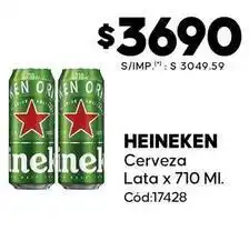 Diarco Heineken - cerveza lata x 710 ml. cód:17428 oferta