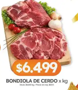 Cordiez Bondiola de cerdo oferta