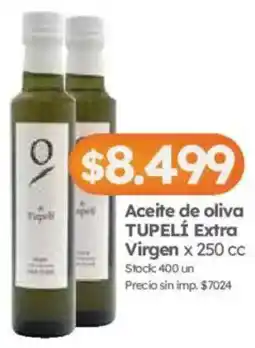 Cordiez Tupelí aceite de oliva extra virgen oferta