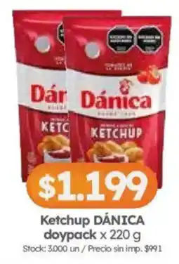 Cordiez Dánica ketchup oferta