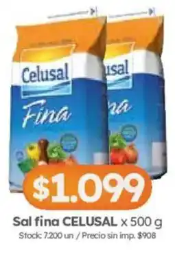Cordiez Celusal sal fina oferta