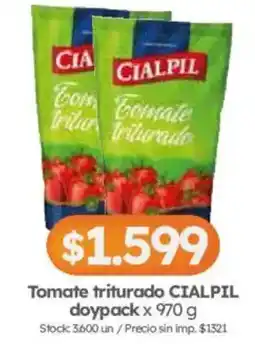 Cordiez Cialpil tomate triturado oferta