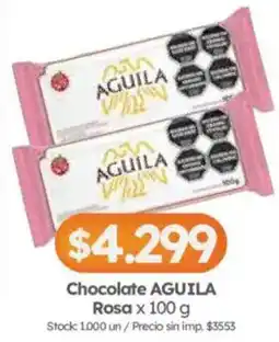 Cordiez Aguila chocolate rosa oferta