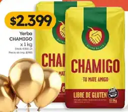 Cordiez Chamigo yerba oferta