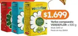 Cordiez Verdeflor yerba compuesta oferta