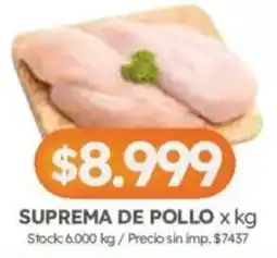 Cordiez Suprema de pollo oferta