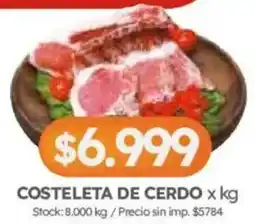Cordiez Costeleta de cerdo oferta