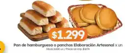 Cordiez Pan de hamburguesa o panchos oferta