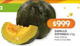 Cordiez Zapallo zipinqui oferta