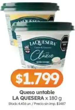 Cordiez La quesera queso untable clasico oferta