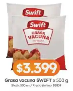 Cordiez Swift grasa vacuna oferta
