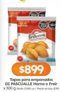 Cordiez Di pascualle tapas para empanadas horno o freir oferta