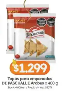 Cordiez Di pascualle tapas para empanadas árabes oferta