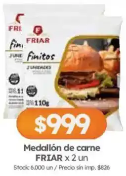 Cordiez Friar medallón de carne oferta