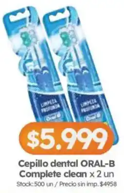 Cordiez Oral-b cepillo dental complete clean oferta