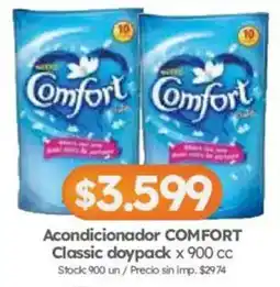 Cordiez Comfort acondicionador classic doypack oferta