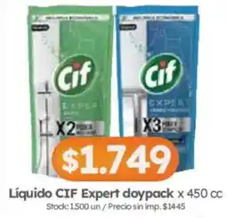 Cordiez Cif liquido expert doypack oferta