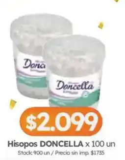 Cordiez Doncella hisopos oferta