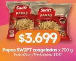 Cordiez Swift papas congeladas oferta