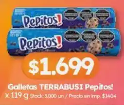 Cordiez Terrabusi pepitos oferta