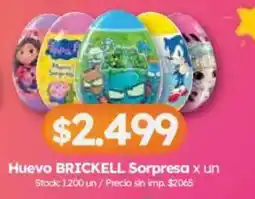 Cordiez Brickell huevo sorpresa oferta