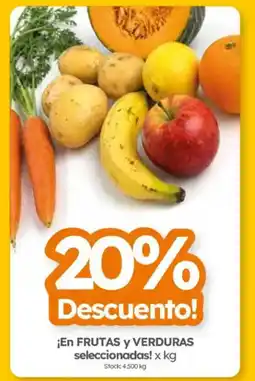 Cordiez Frutas y verduras oferta